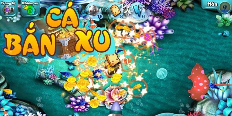 Game bắn cá ăn xu hot đình đám tại các nền tảng giải trí trực tuyến