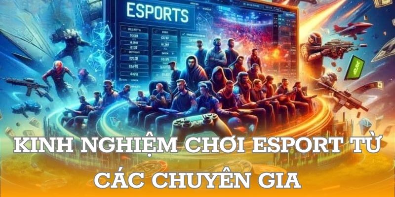 Kinh nghiệm chơi esport từ các chuyên gia